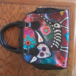 Chihuahua Sugar Skull Handbag